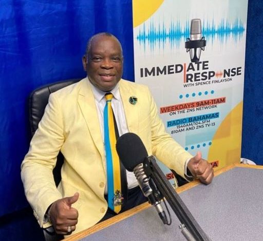 Spence Finlayson - Bahamas Immediate Response Radio and Television Show