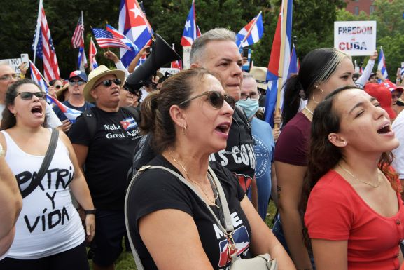 cuban protests for human rights