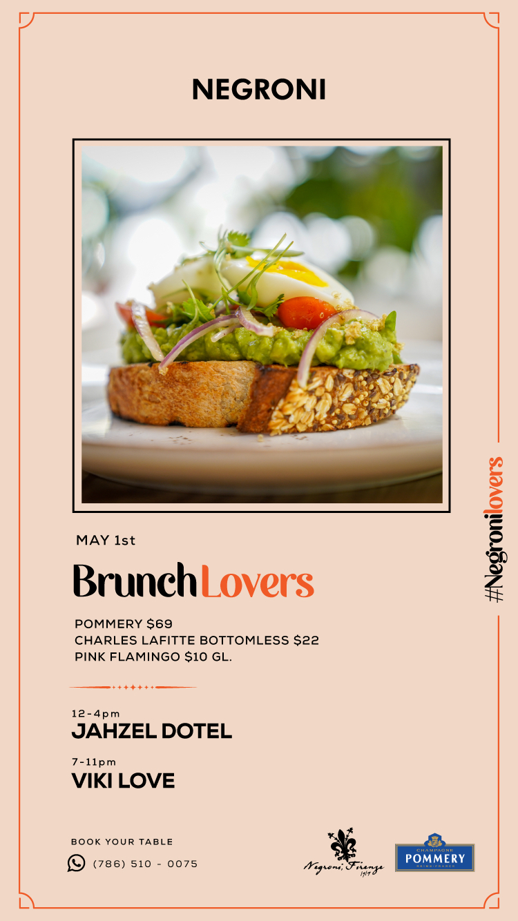 Mother’s Day Brunch at Negroni Midtown