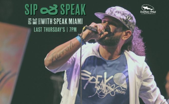 DogFish Head Miami “Sip & Speak: Open Mic Night”