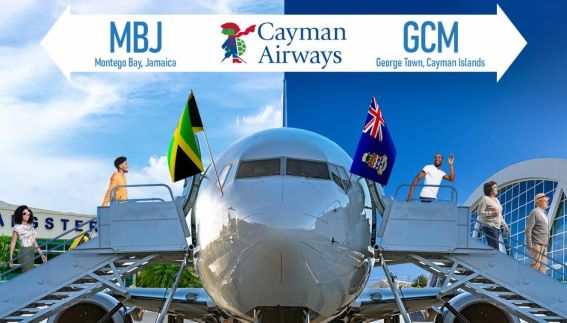Cayman airways flights to Jamaica