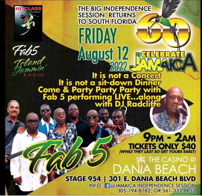 The Big Independence Session – Jamaica 60th Independence Celebration