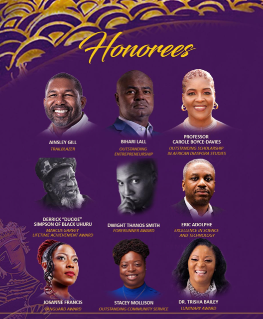 Caribbean American Heritage Awards Honorees
