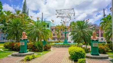 Saint Lucia Celebrates Nobel Laureates - Derek Walcott Square in Saint Lucia