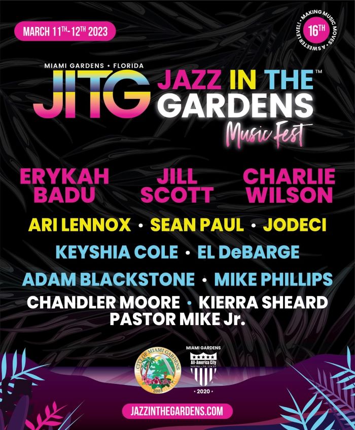 Jazz in the Gardens Music Fest 2023