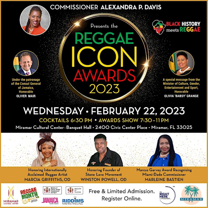 Reggae Icon Awards 2023 - Black History Meets Reggae