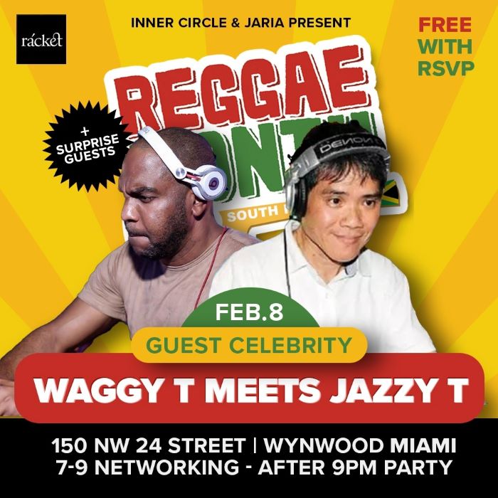 Inner Circle and JaRIA - Reggae Month Miami Waggy T Meets Jazzy T
