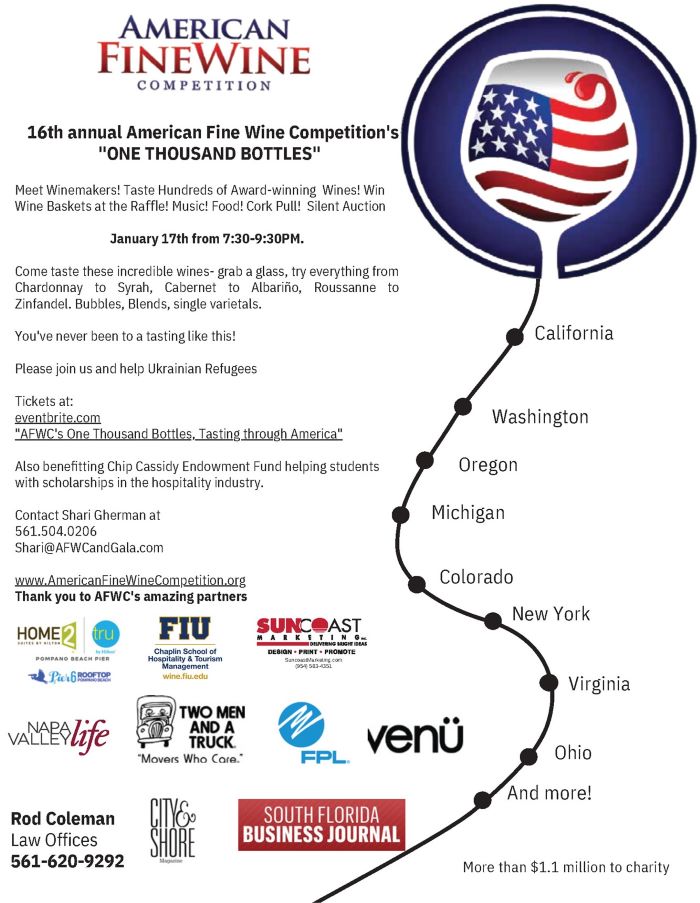 16th Annual American Fine Wine Competition