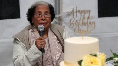 Sybil Leslie - Jamaican Centenarian in North Carolina “Most Heartily” Hailed by GG