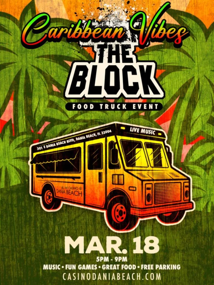 Caribbean Vibes: Rock The Block - Food Truck Event