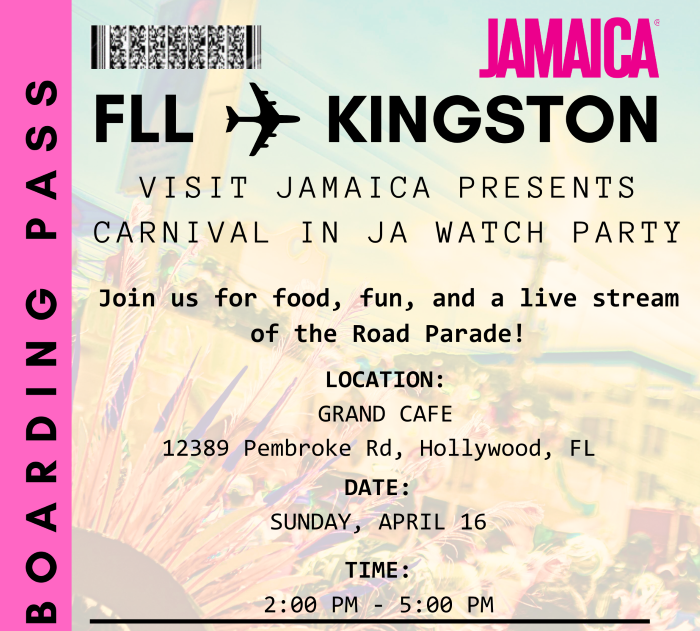 Carnival in Jamaica Watch Party