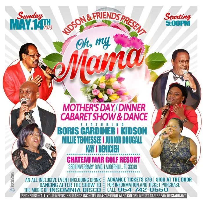 Oh, My Mama - Mother's Day Dinner Cabaret Show & Dance
