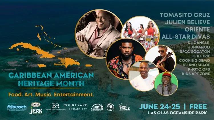Caribbean American Heritage Month Cultural Celebration at Las Olas Oceanside Park