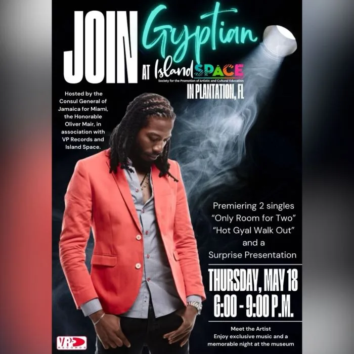 Up Close and Personal with Gyptian at Island SPACE Caribbean Museum