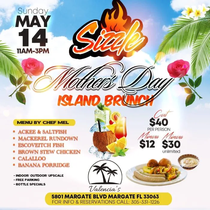 Sizzle Mother's Day Island Brunch