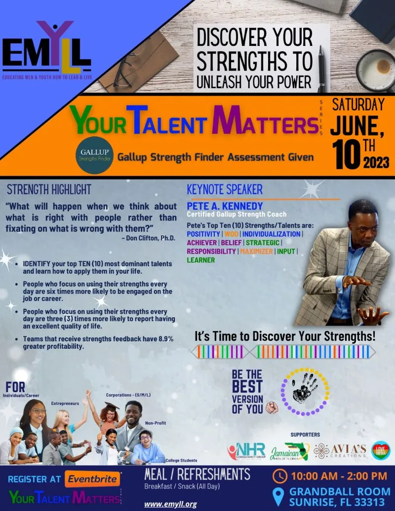 Your Talent Matters Series - Discover Your Strengths To Unleash Your Power