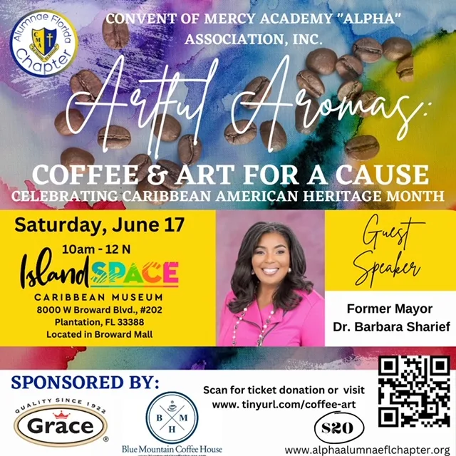 Alpha Alumnae Florida Chapter's Artful Aromas: Coffee & Art Fundraiser