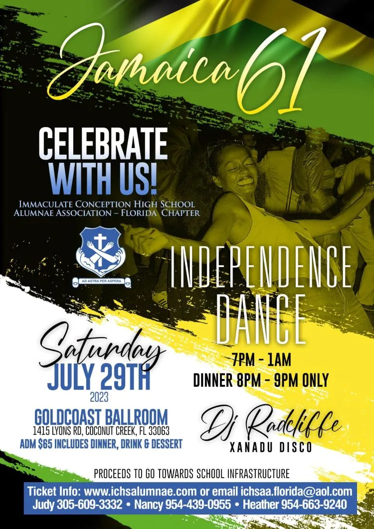 Jamaica 61 Independence Dance - Immaculate Conception High School Alumnae Association - Florida