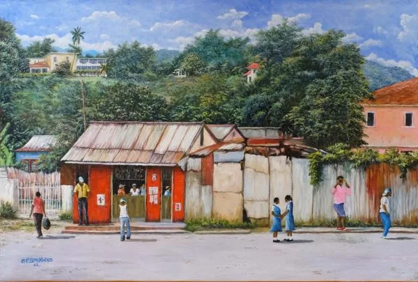Paul Blackwood Depicts Jamaica's Rich Culture Through Art Paintings