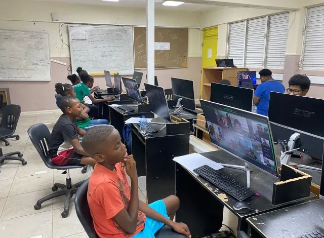coding workshops in the Caribbean