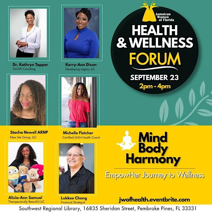 Jamaican Women of Florida (JWOF) Health and Wellness Forum