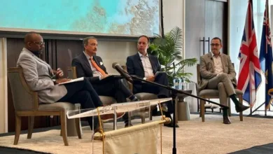 The Aviation Panel at CTO’s State of the Tourism Industry Conference (SOTIC) held in the Turks & Caicos moderated by Donovan White, Director of Tourism, Jamaica Tourist Board (at left).