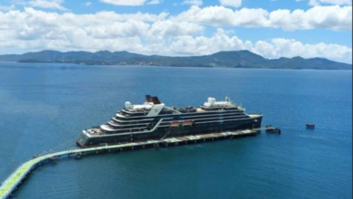 Cruise Season Inaugurated with the Seabourn Pursuit First Call In Martinique