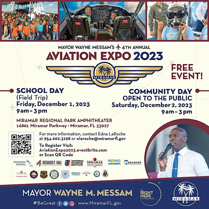 Mayor Wayne Messam Aviation Expo 2023