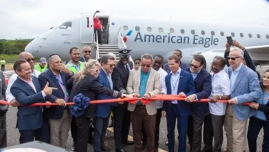 Jamaica Welcomes First Non-Stop American Airlines Flight From Miami To Ian Fleming International Airport In Ocho Rios