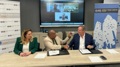 World Trade Centers Georgetown and Miami Sign MOU - President and Chief Executive Officer of WTC Miami, Ivan Barrios and WTC Georgetown Executive Director, Wesley Kirton