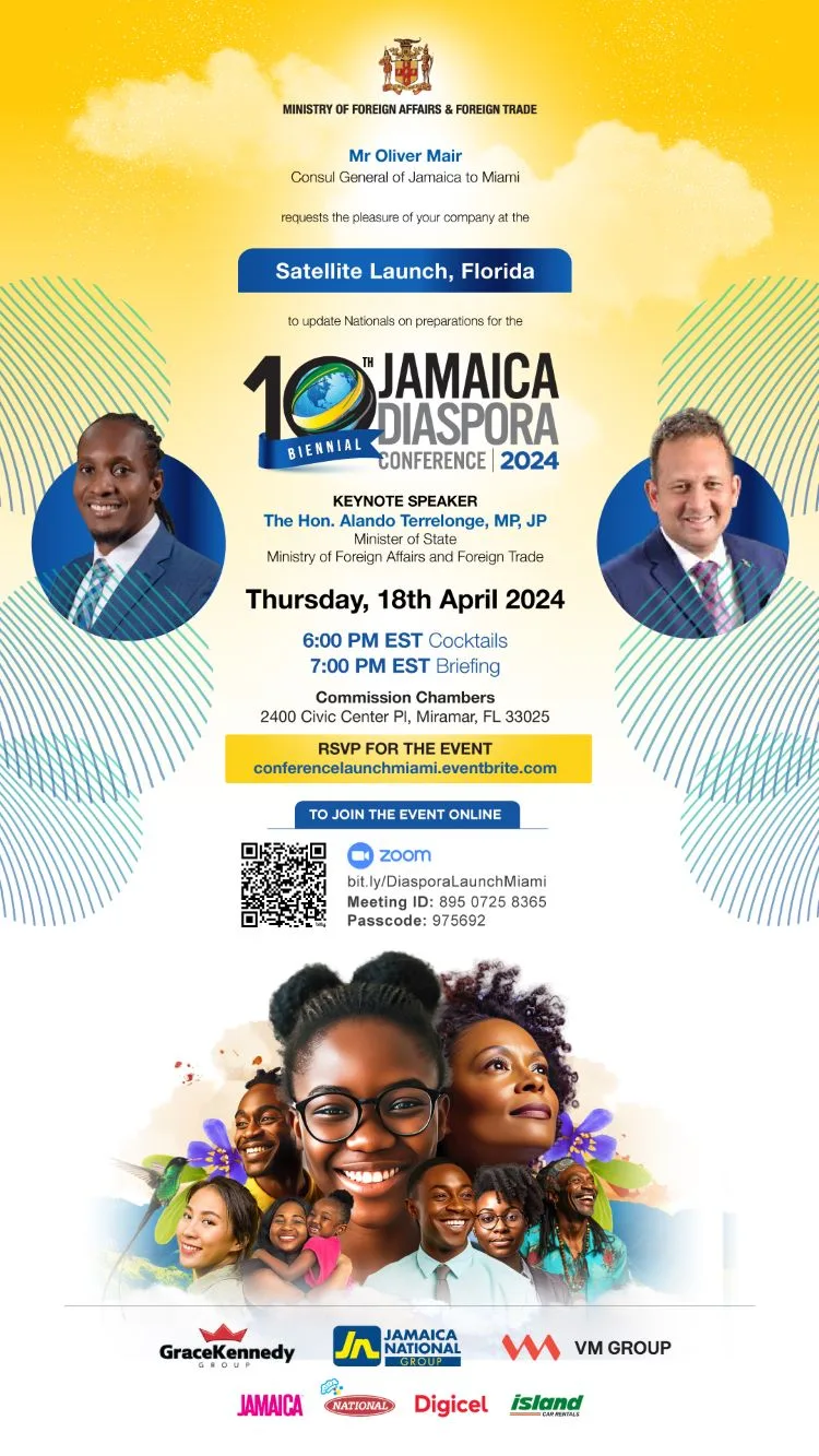 10th Biennial Jamaica Diaspora Conference Launch - South Florida