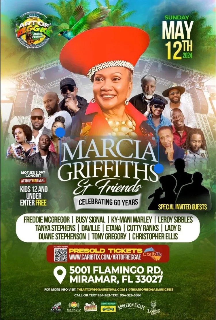 Marcia Griffiths & Friends Celebrating 60 Years