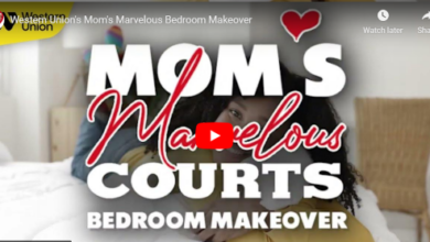 Western Union's Mom's Marvelous Bedroom Makeover