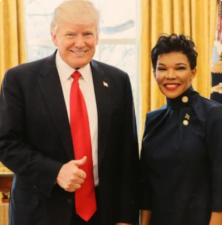 US Presidential Inauguration Ceremonies; Donald Trump - Ambassador Audrey Marks.