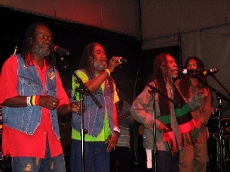Wailing Souls on stage at Club Revolution